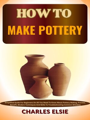 cover image of HOW TO MAKE POTTERY
